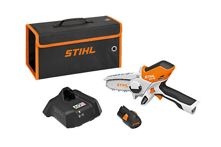 Scie de jardin sans fil sur batterie 10,8 V Stihl GTA 26 (sécateur,ébrancheur,scie à bois) (avec batterie et chargeur)