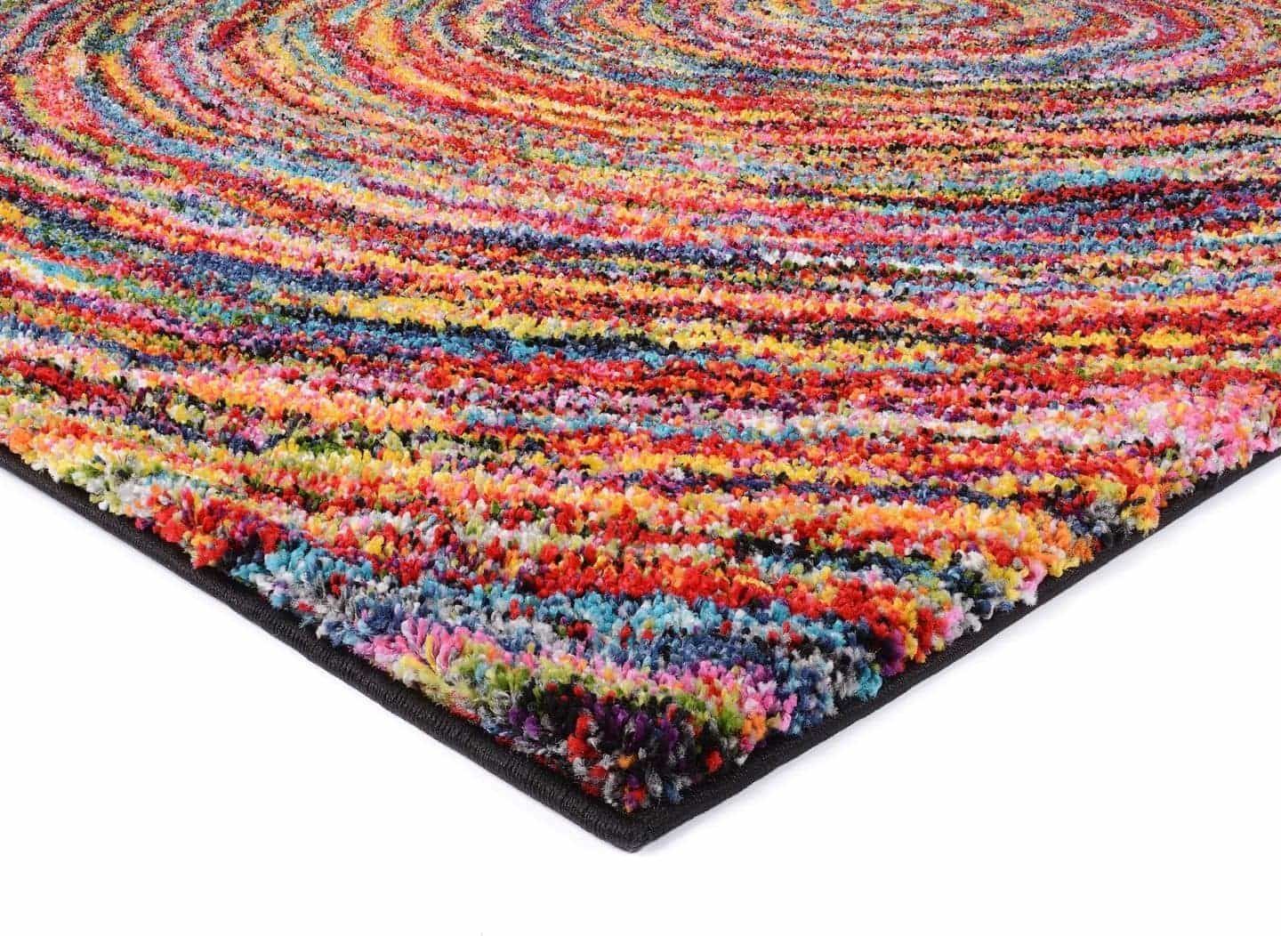 Hochflorteppich SIXTEEN ROUND, Ø ca. 160cm