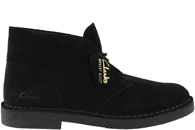 CLARKS DESERT BT EVO STØVLE I SORT RUSKIND