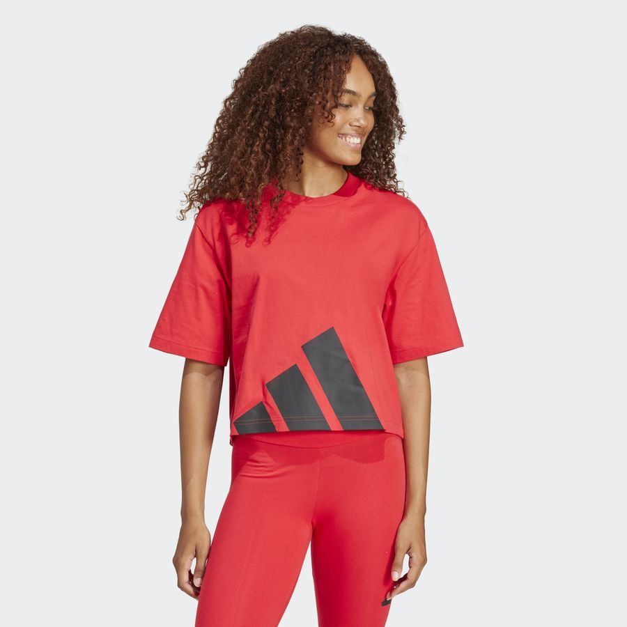 Adidas T-shirt boyfriend logo oversize Essentials