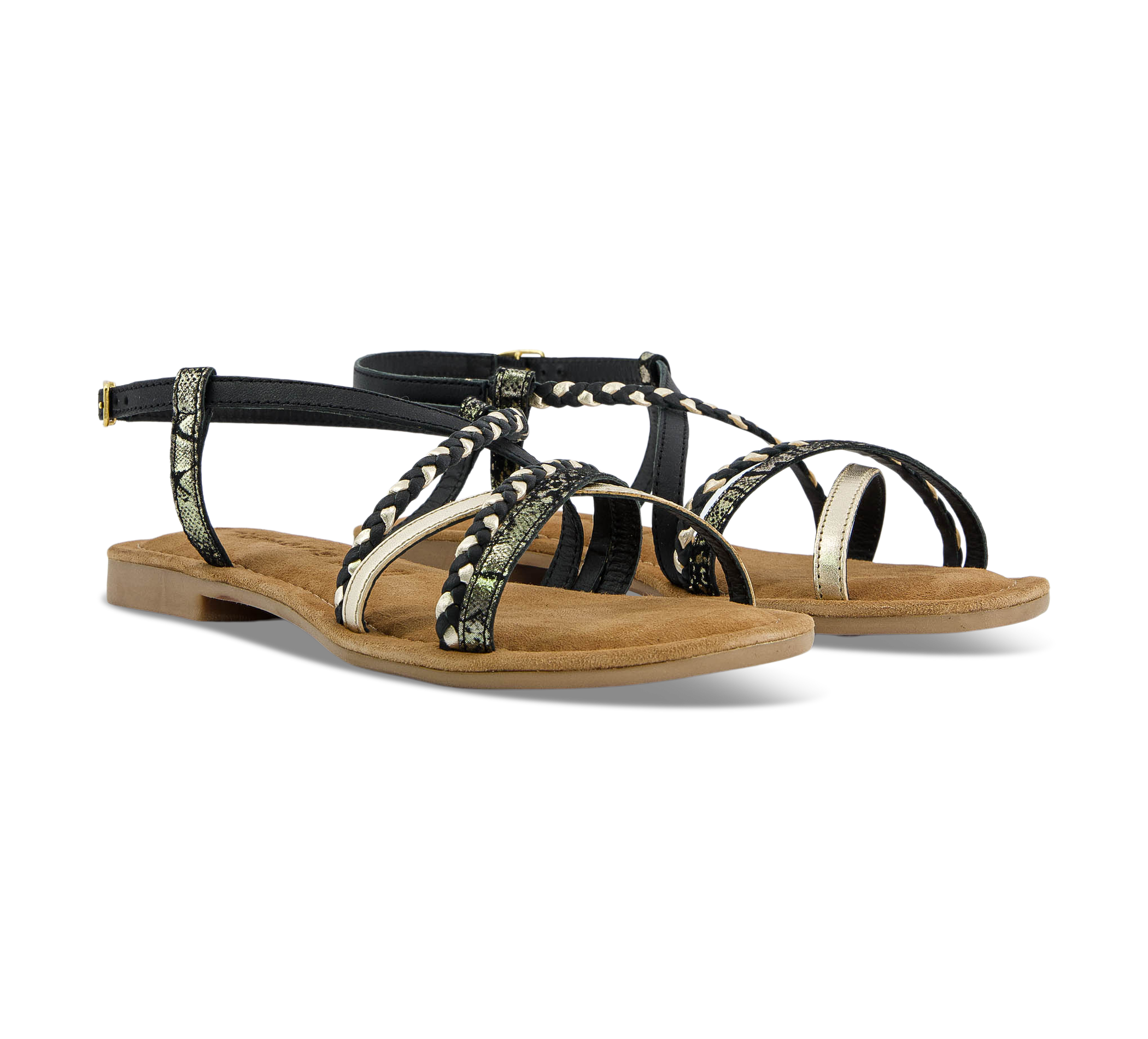 Tamaris Riemchensandalen schwarz