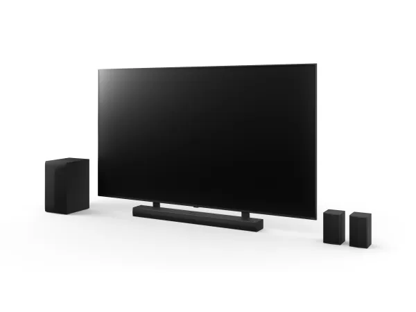 LG NS70TR - Højttalersystem - til hjemmebiograf - 5.1.1-kanal - trådløs - Bluetooth 5.1 - App-kontrolleret - 500 Watt (Total)