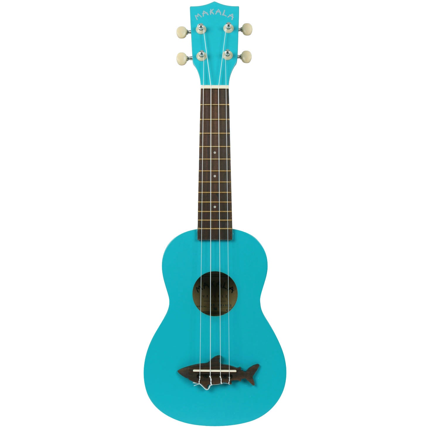 Kala MK-SS-BLU Makala Shark sopraan ukelele blauw
