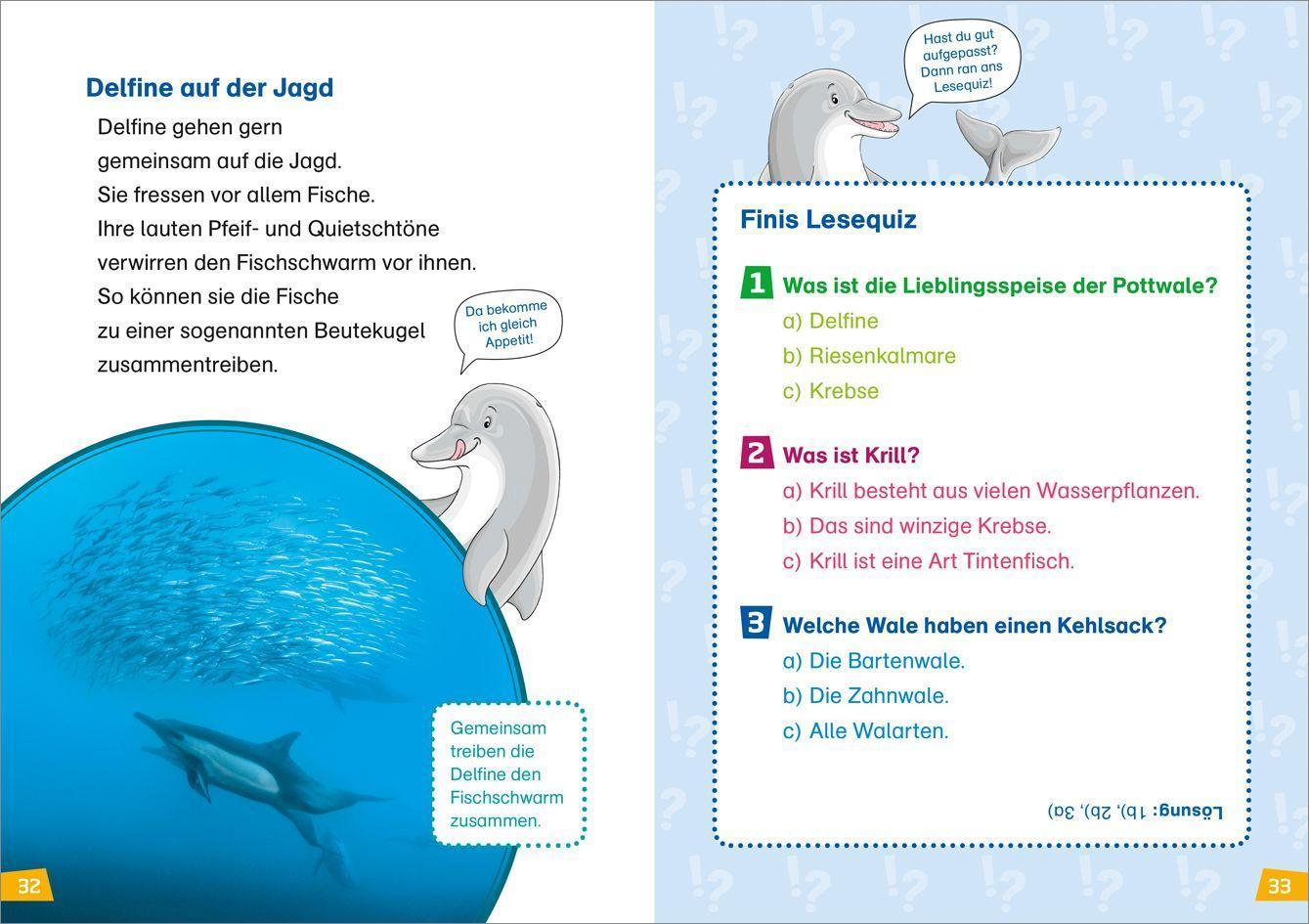 Wale und Delfine / WAS IST WAS Erstes Lesen Bd.1