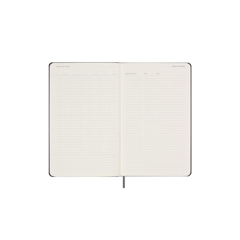 Moleskine Kalender Weekly Notebook undatiert