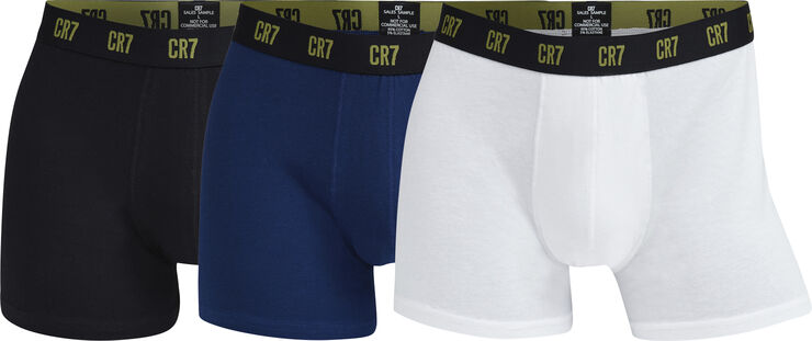 JBS CR7 Basic Trunk Organic 3-pack Multifarve
