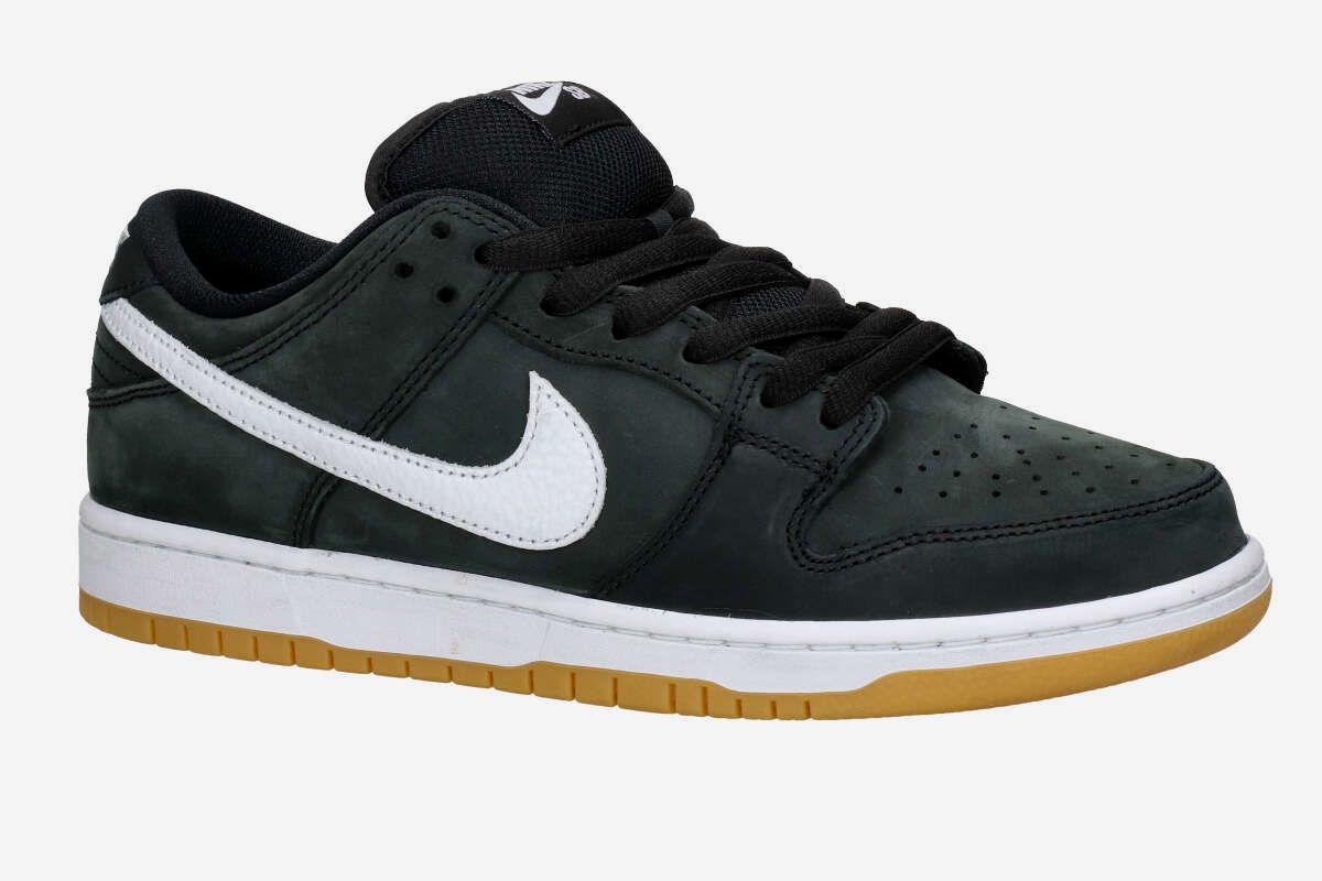 Nike SB Dunk Low Pro Iso Schuh (black white black)