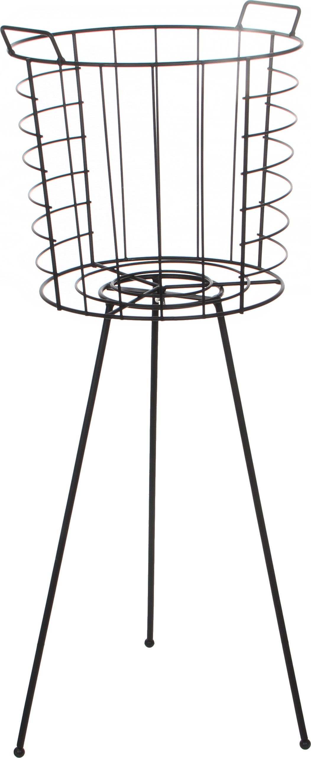 Mica Decorations plantenstandaard Midar zwart D 31 H 77 cm