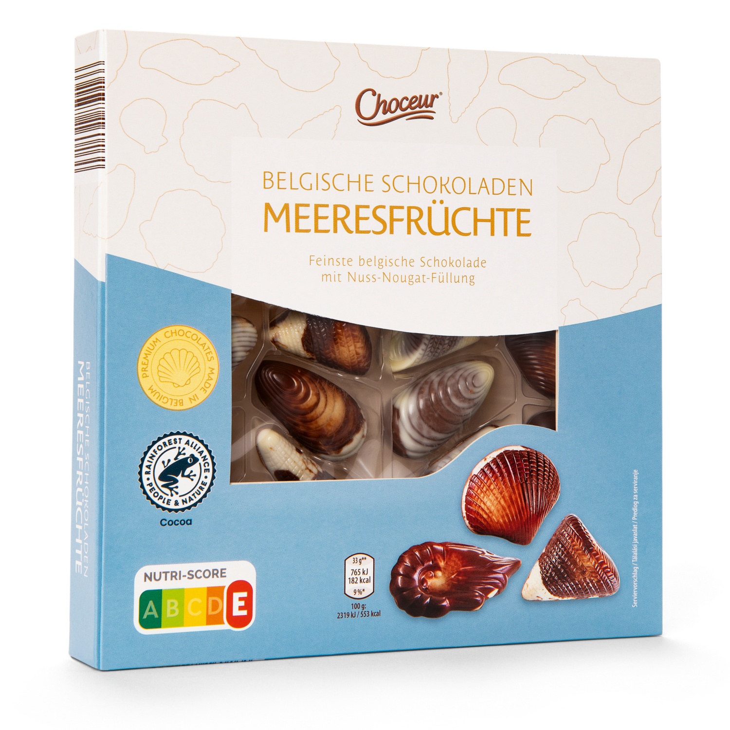 CHOCEUR Belgische Meeresfrüchte 250 g