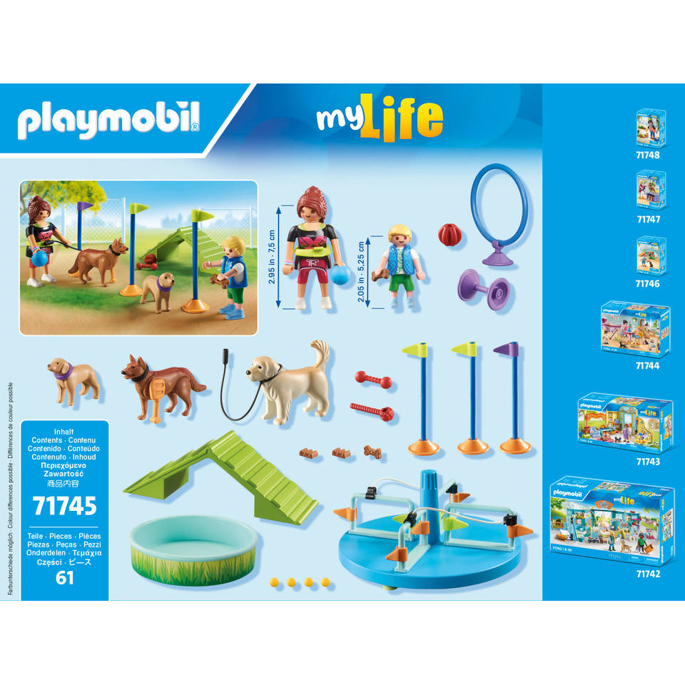 PLAYMOBIL My Life hondenpark 71745