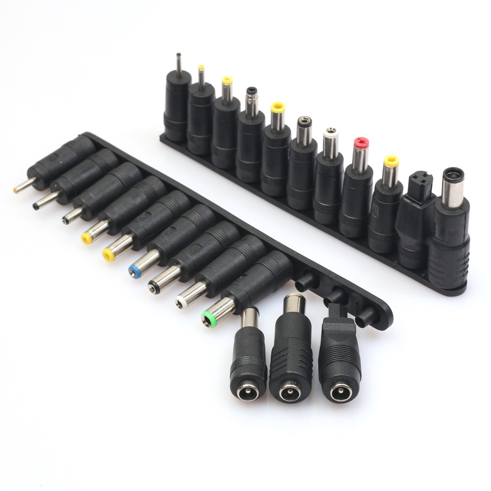 (23-tlg. Set) Laptop / Notebook Ladeanschluss Adapter Konverter mit 5.5x2.1mm Anschluss