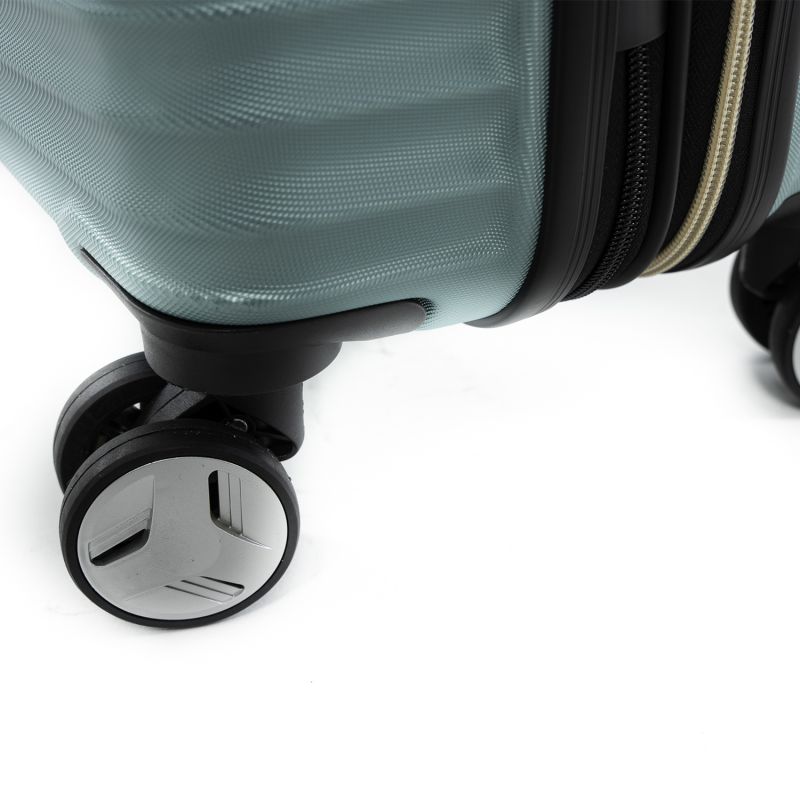 Lot de 2 valises cabine et underseater + vanity rigides 323 55, 45 et 35 cm Menthe