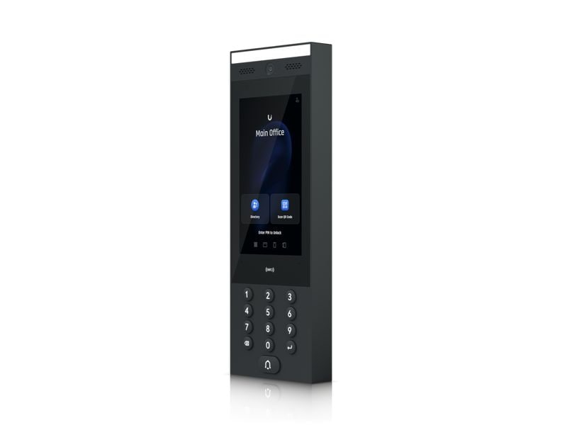 Ubiquiti Intercom Ein Indoor-/Outdoor-Intercom-Terminal zur Verwaltung von Eintrittsanfragen für Wohn- und Geschäftsgebäude