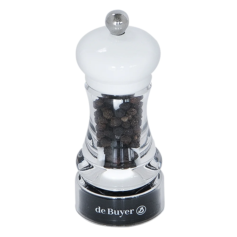 Moulin à épice Hip Hop 11 cm Blanc De Buyer