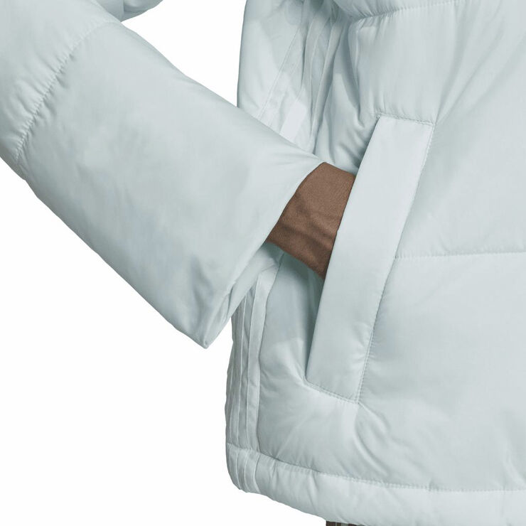 adidas short puffer jacket Blue