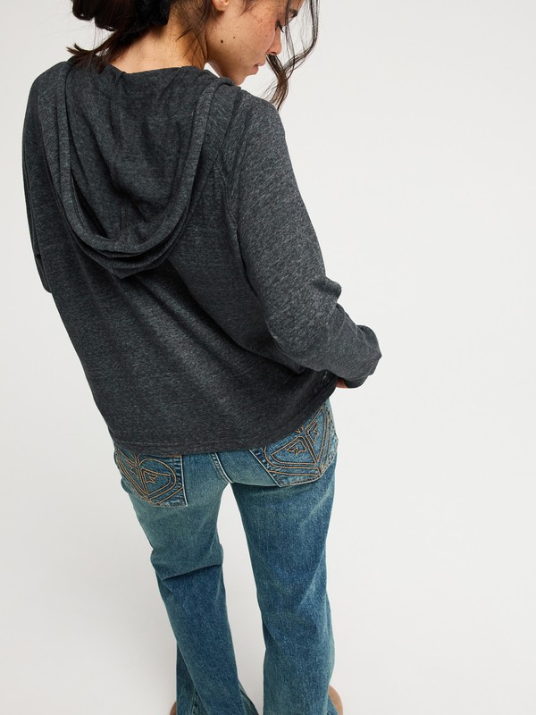 Destination Surf Sweat à capuche Noir Femme