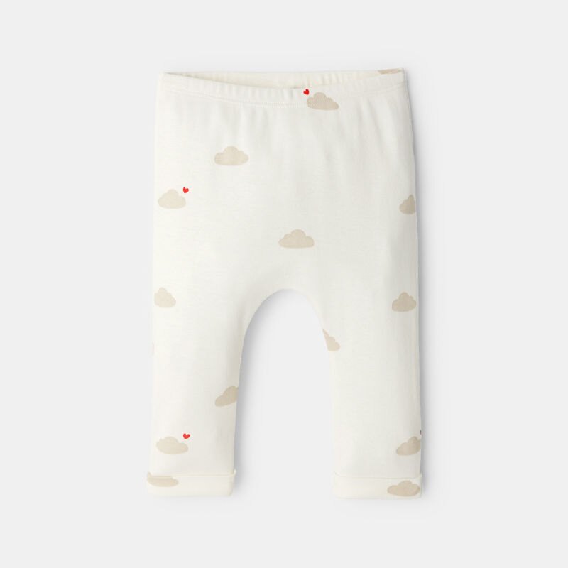 Ensemble 3 pièces coton blanc bébé mixte Blanc