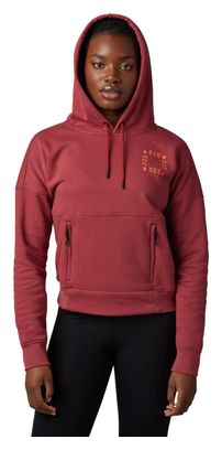 Sweat à Capuche Fox Hinkley DWR Femme Scar Rouge