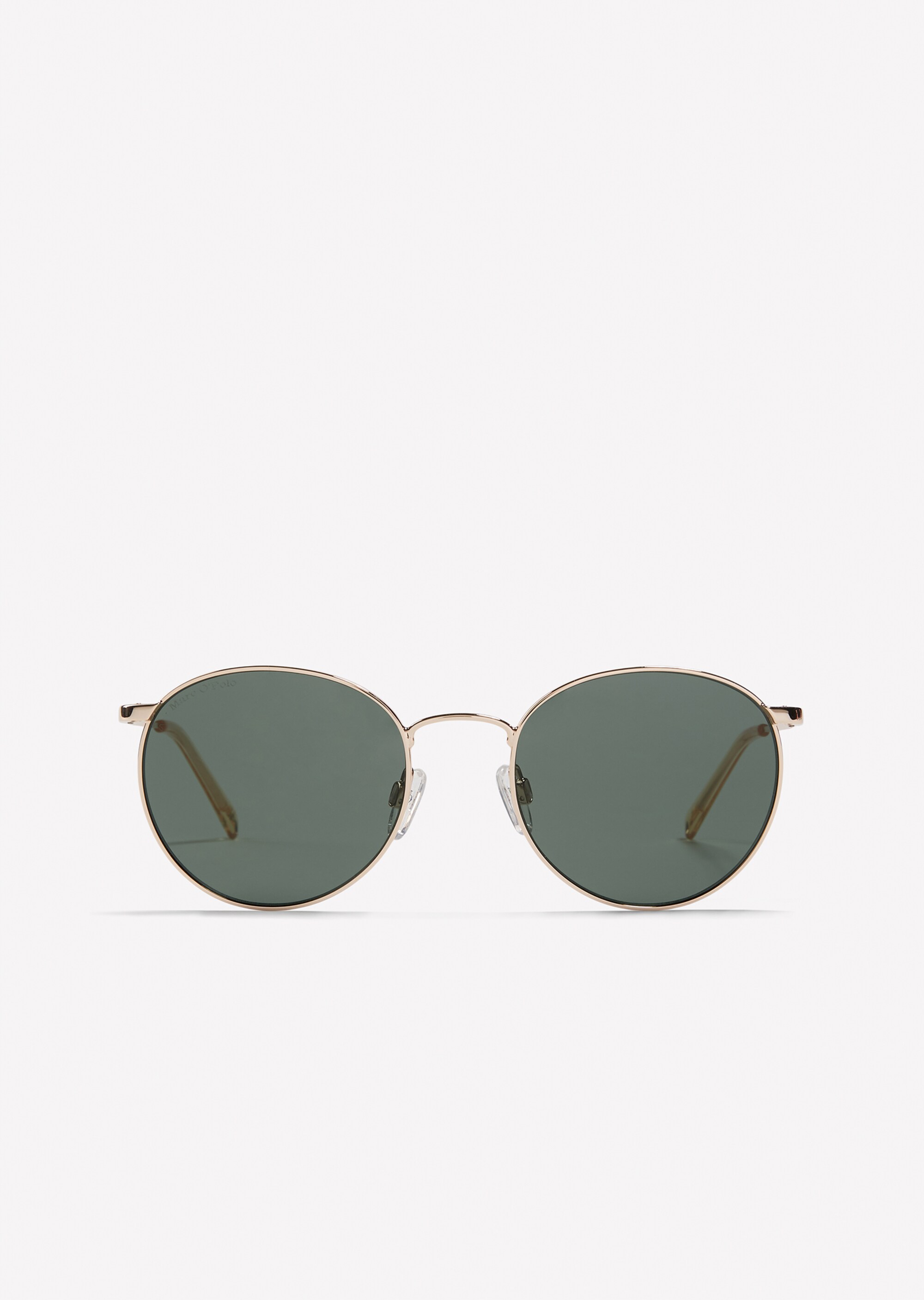 Unisex-Sonnenbrille mit filigranem Metall-Rahmen