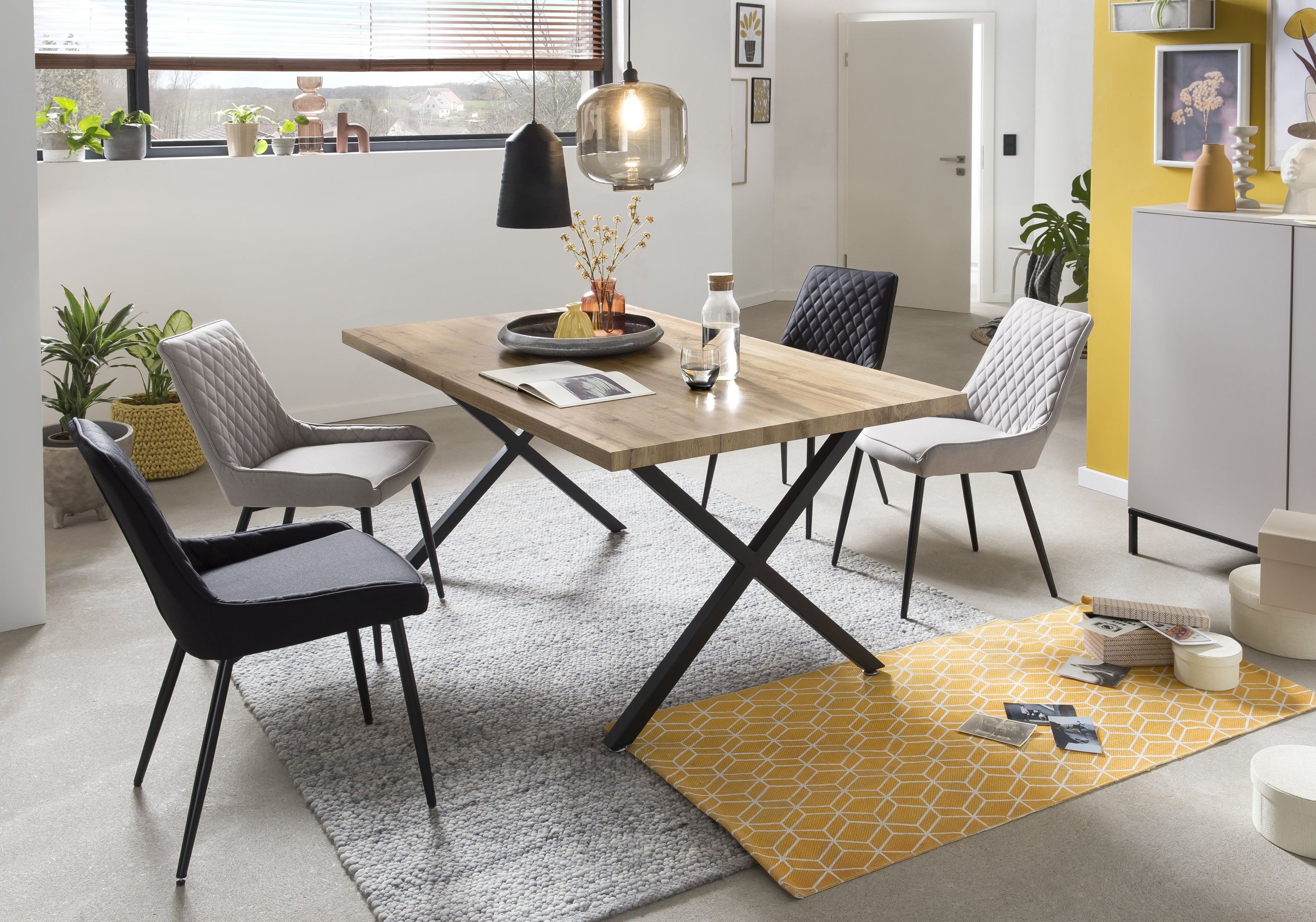 Tisch 160x90cm Esstisch Küchentisch Wohnzimmertisch Esszimmer Küche Möbel