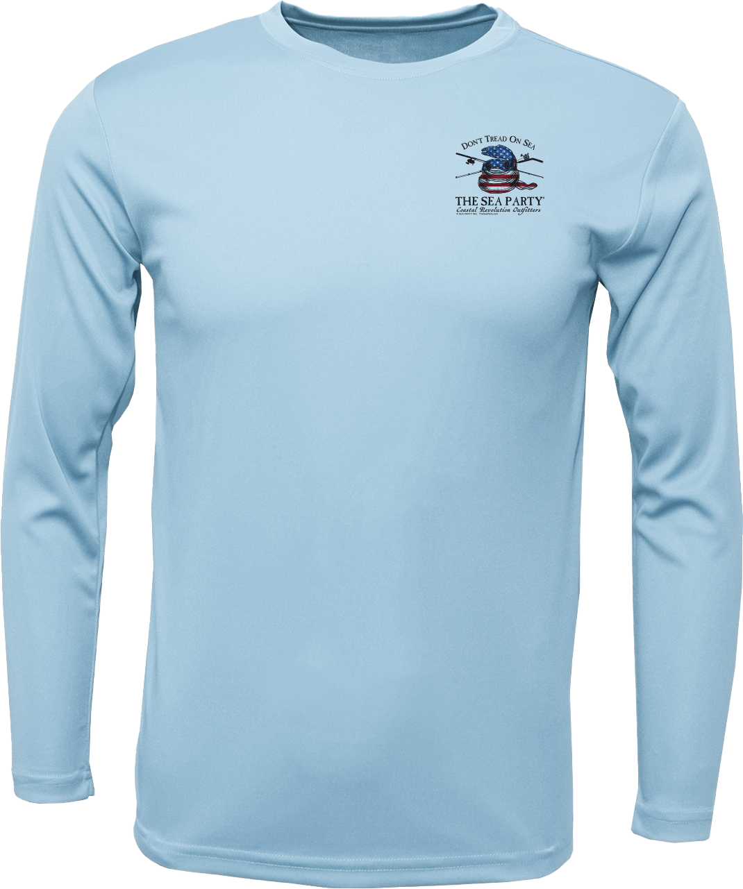 American Eel Logo LS Performance Crew