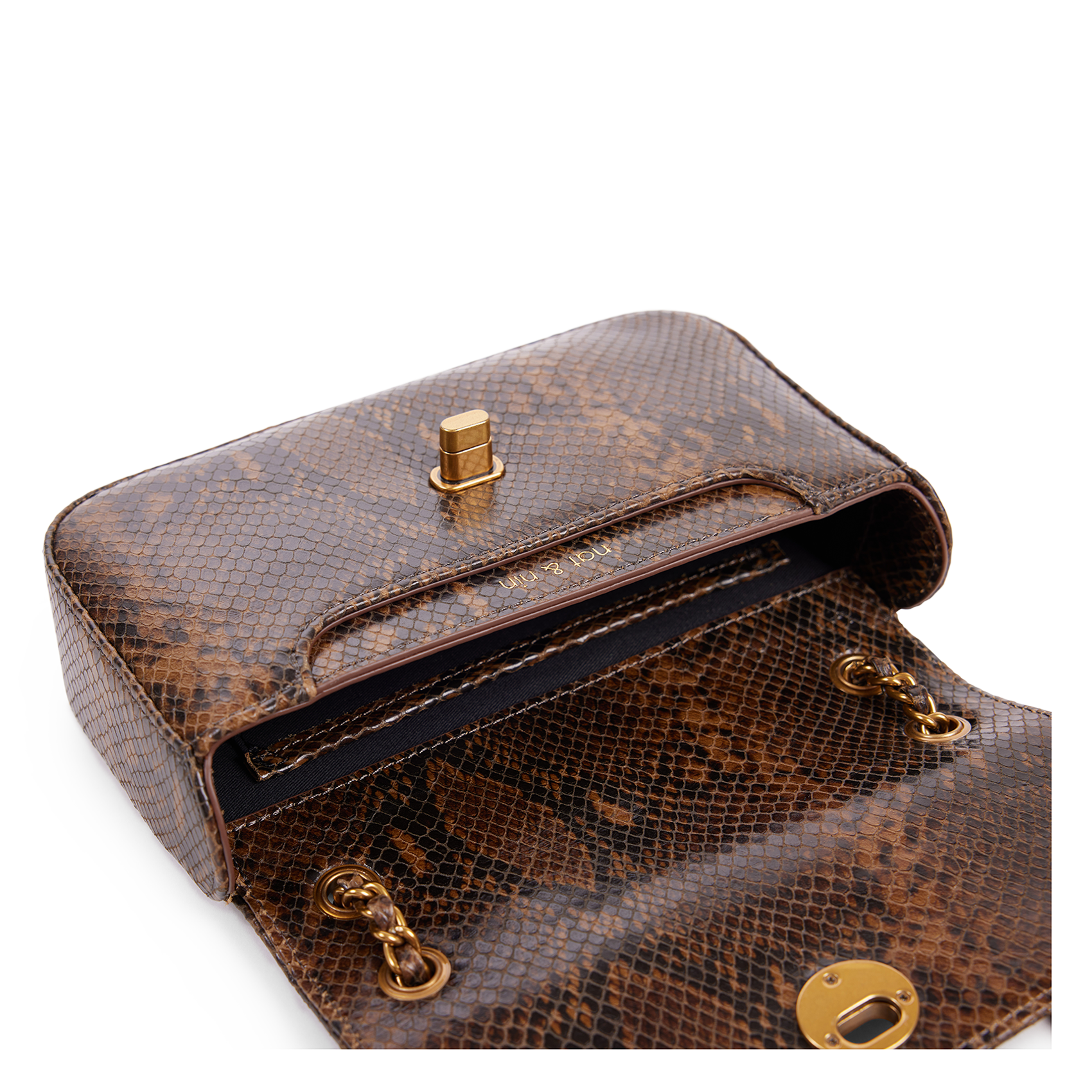 MINI GRACE - Sac bandoulière en cuir | Marron