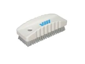 Neglebørste/Håndbørste Vikan stiv L130xB50xH40mm uden greb hvid,stk