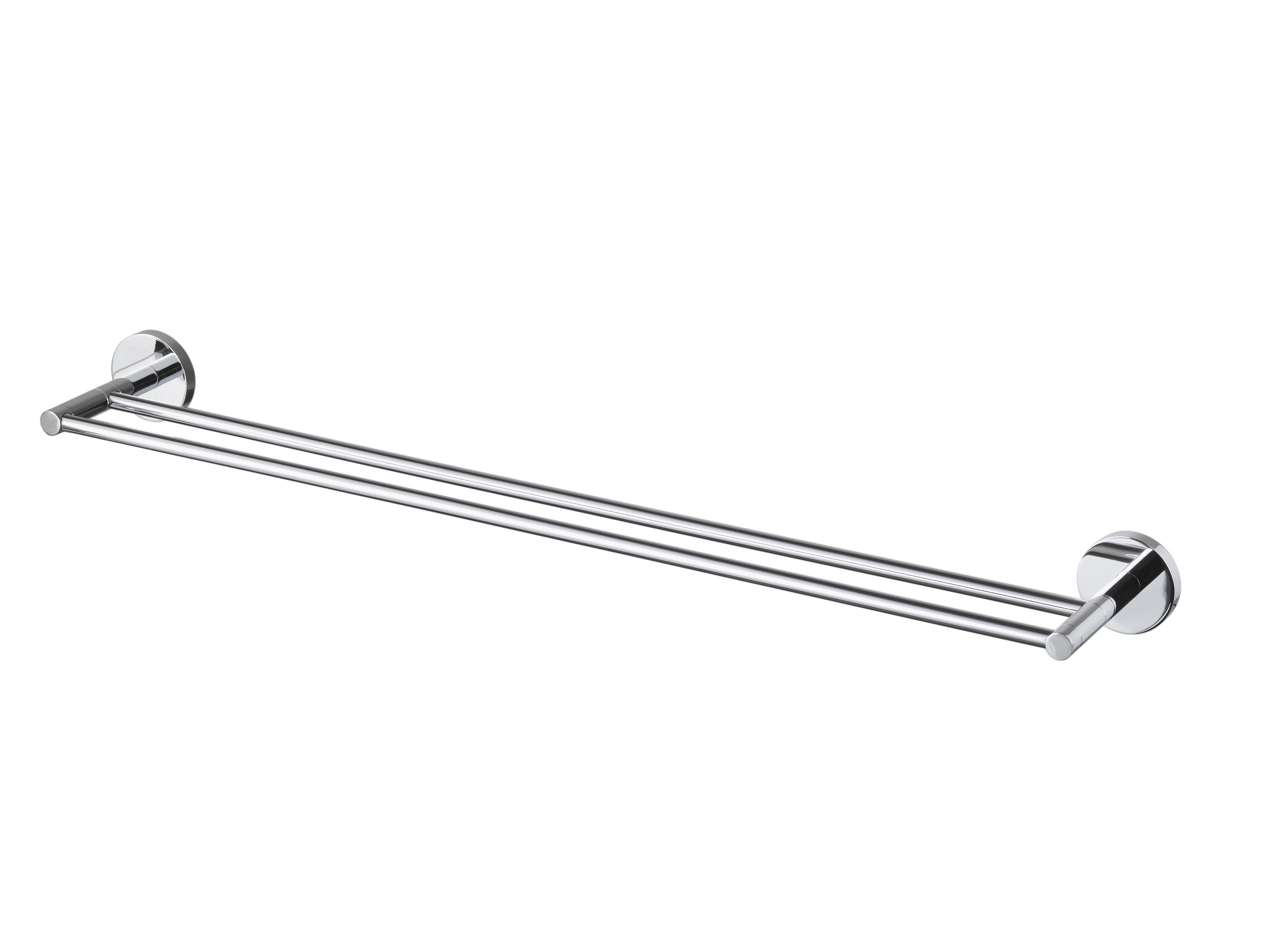 Haceka Pro2000 Handdoekhouder dubbel 80 cm chroom