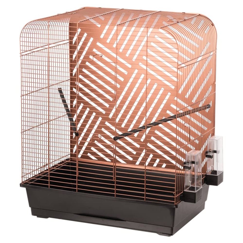 Cage à perruches mona 50x34x65 cm cuivre