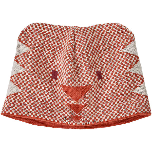 Bonnet PATAGONIA BABY ANIMAL FRIENDS BEANIE BEAR: SANDHILL RUST