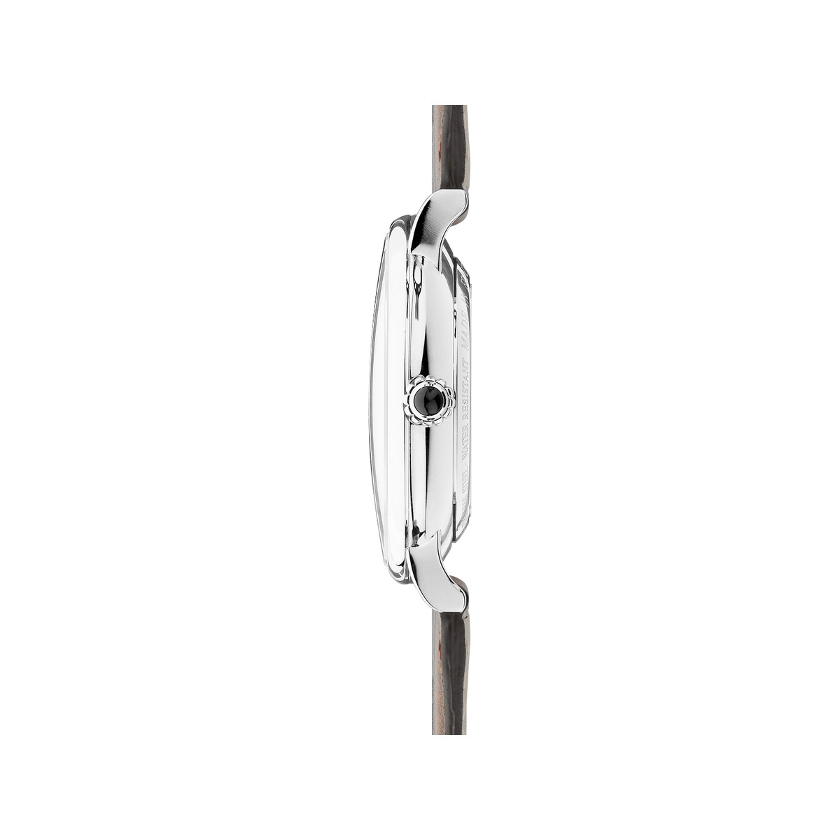 Montre HERBELIN  Inspiration automatique acier bracelet cuir brun
