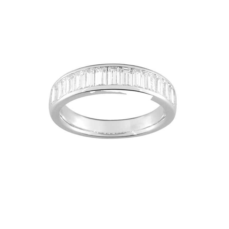 Bague femme - Oxyde de zirconium - Argent 925