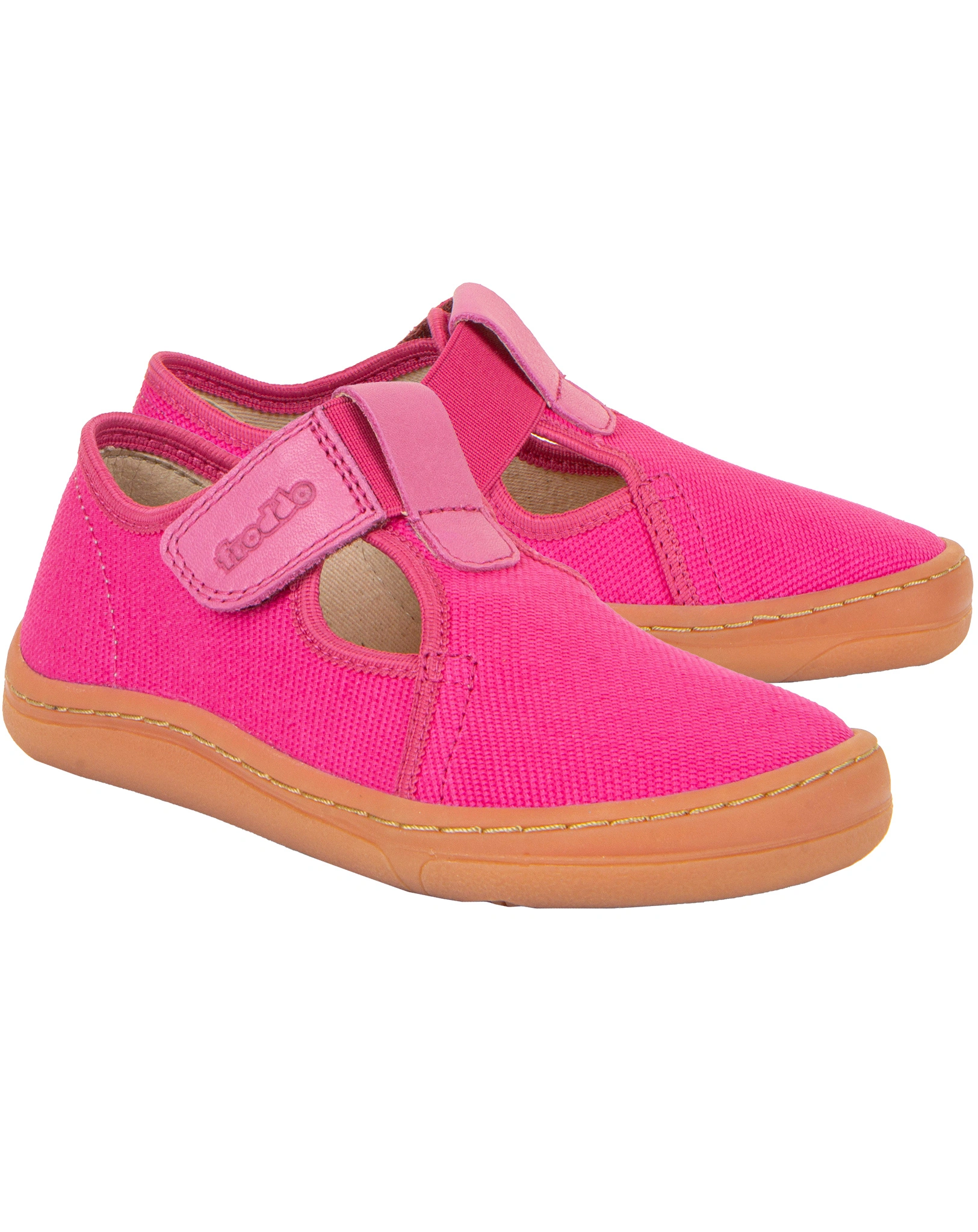 Halbschuhe CANVAS VELCRO in fuxia