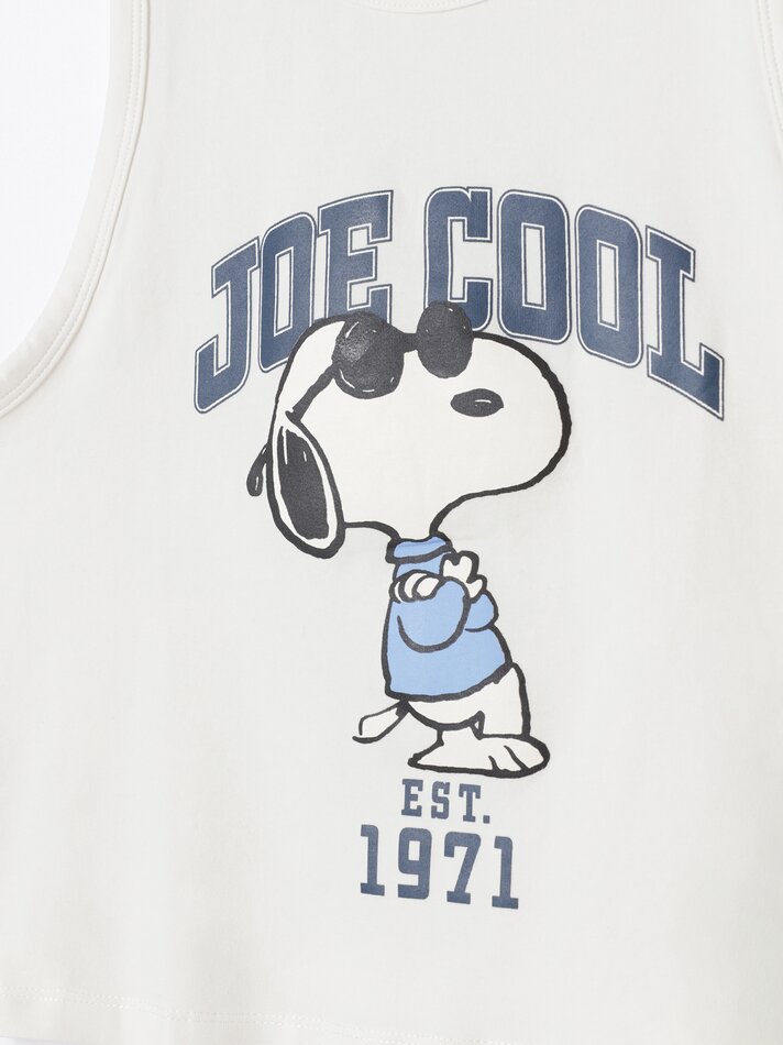 Camiseta regata Snoopy Peanuts™ - Branca