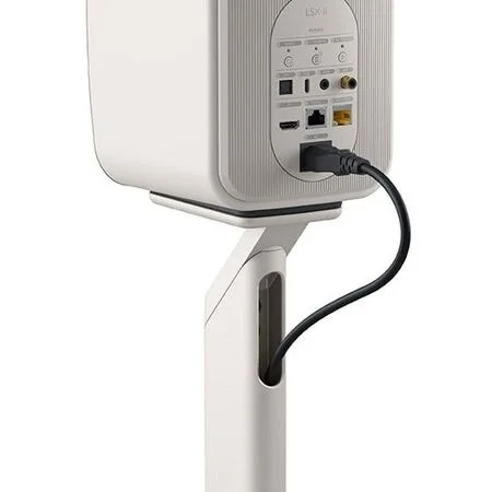 KEF Stand S1 Blanc pour LSX2 Wireless (la paire) Pieds pour enceintes