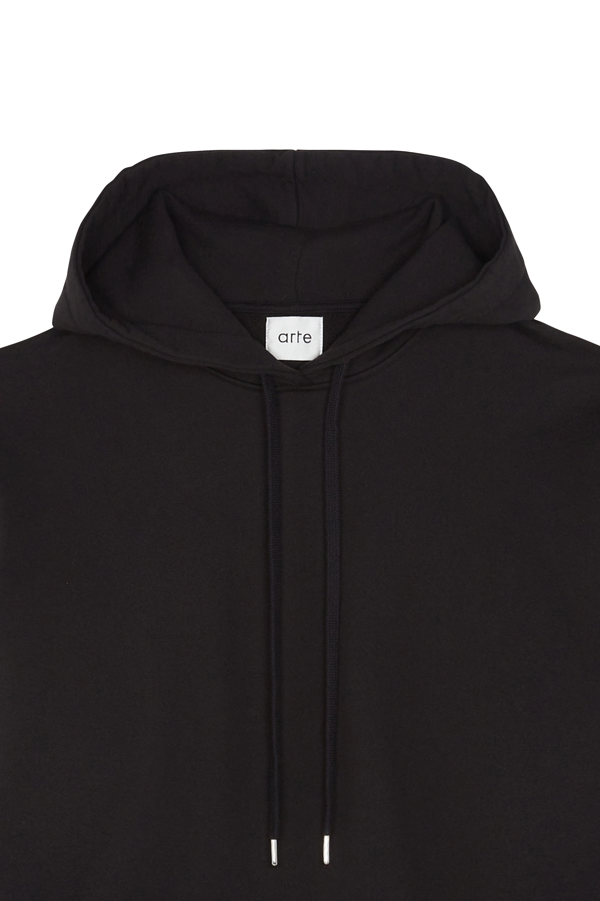 ARTE ANTWERP Hoodie Circles Men Back  Noir
