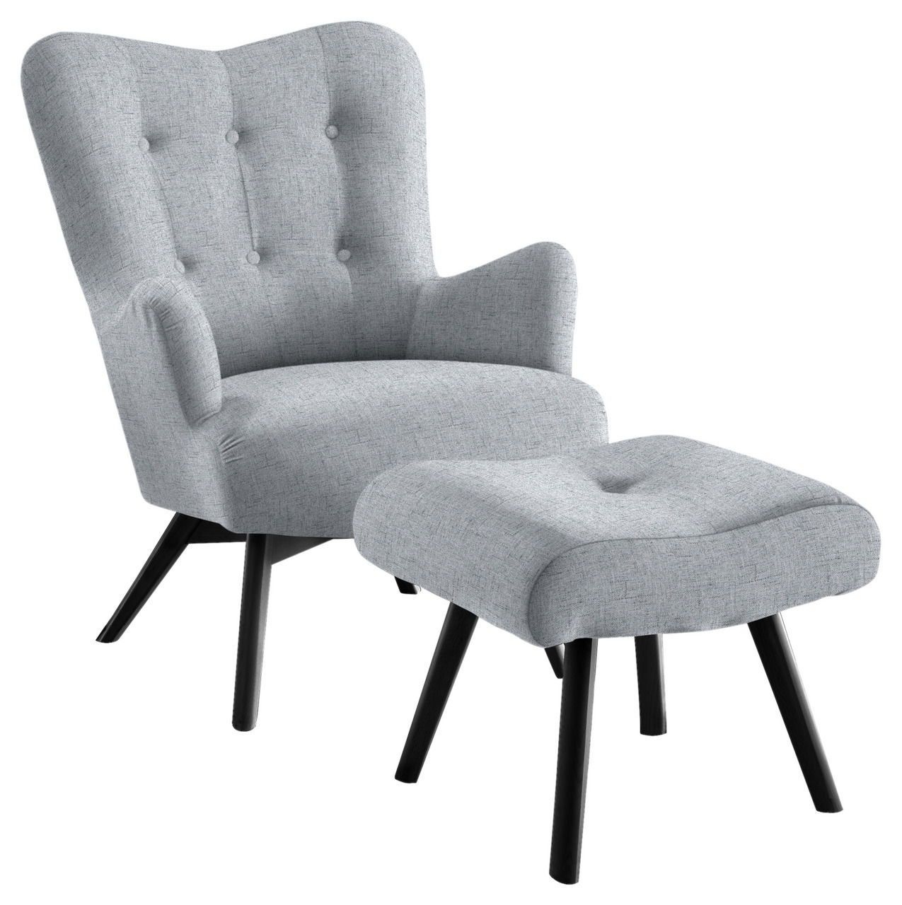 Z2 Sessel mit Hocker ARNDT