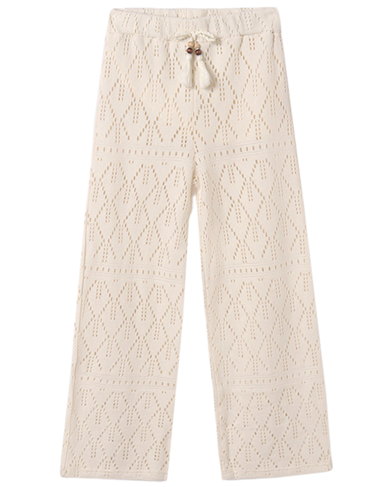 Stoffhose LOCHMUSTER in beige