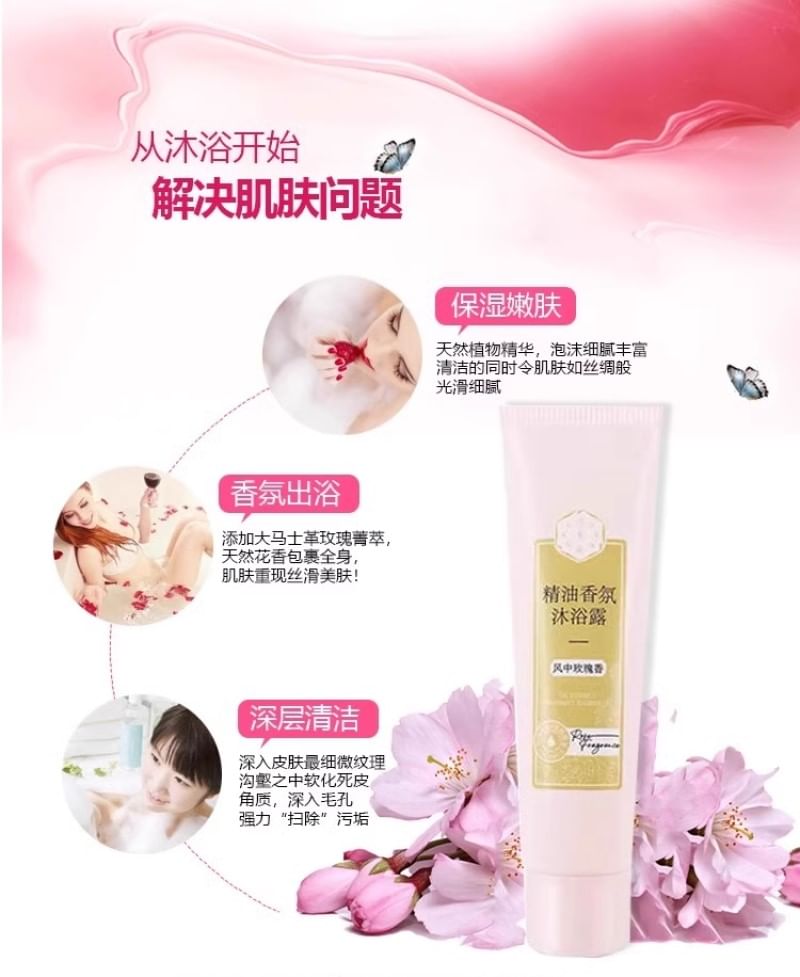 SANSEN - Mini Rose Breeze Bliss Body Wash
