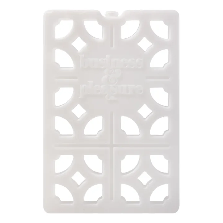Business & Pleasure Co. Bloc de glace | Blanc