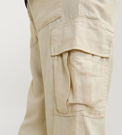 Jack & Jones Bukser - H?r - JpstBill - Cargo - Summer Sand