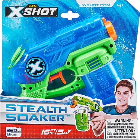 X-shot Water Warfare Stealth Soaker vandpistol - assorteret