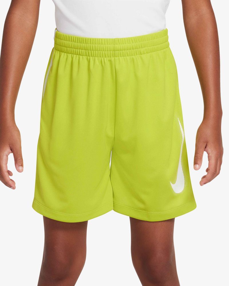 Short de training Nike Multi Vert pour enfant