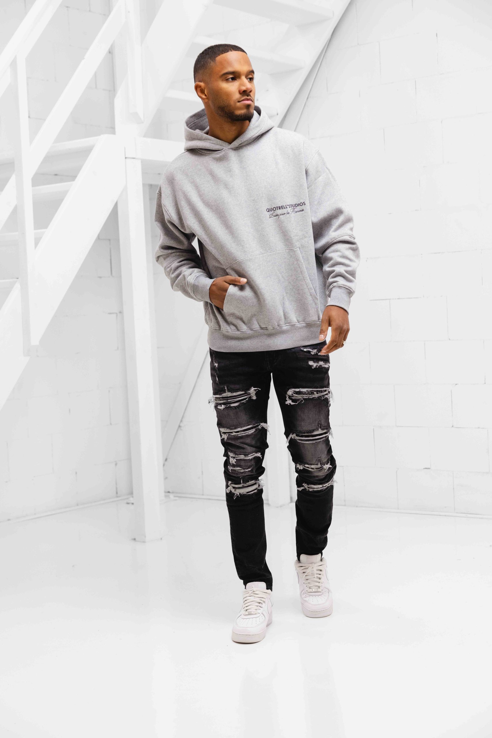 Amicci Jacopo Jeans Heren Zwart