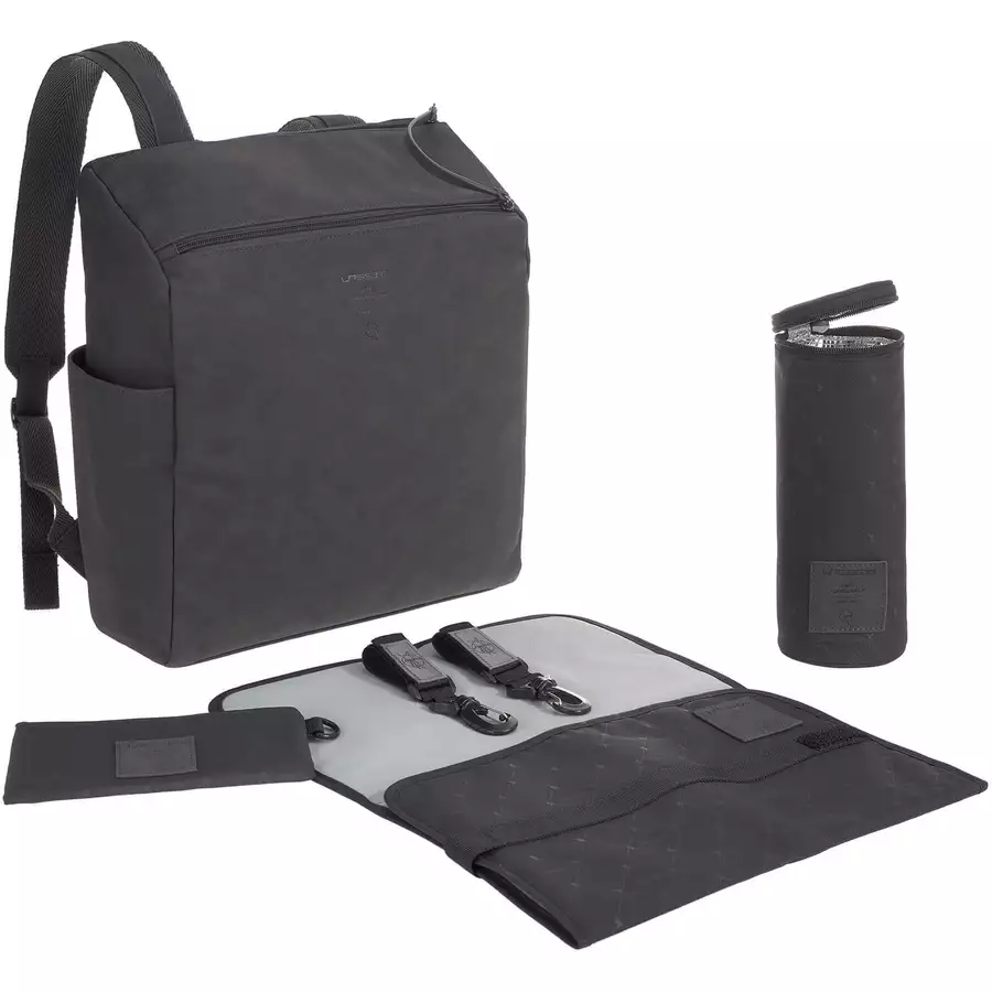 LÄSSIG Wickelrucksack Tender Backpack anthracite