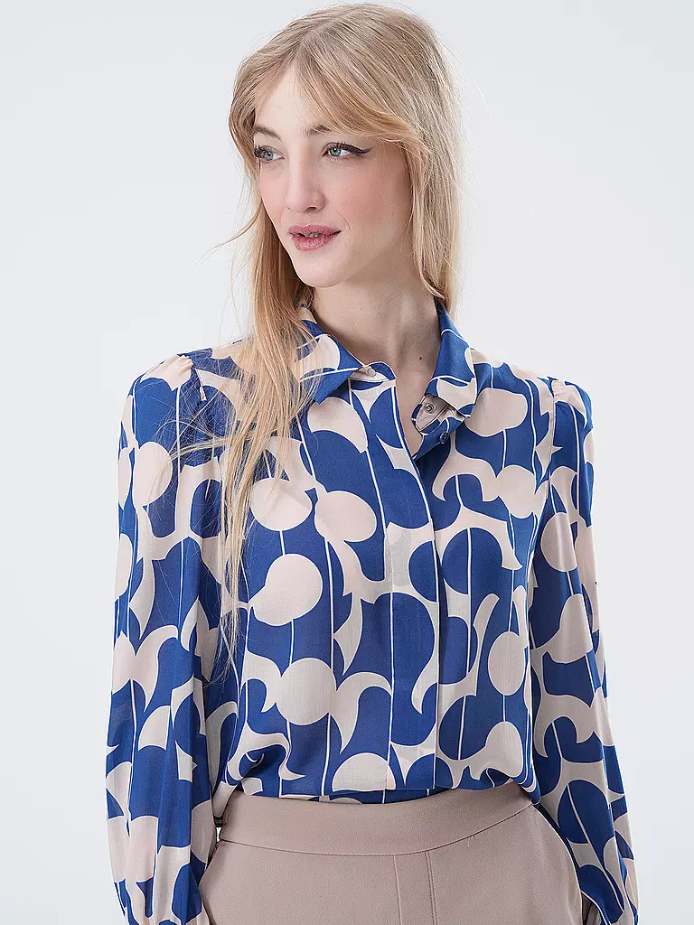 LANIUS Bluse blau