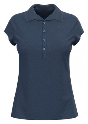Polo Femme Odlo Kumano Bleu