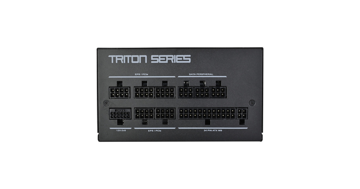 SilverStoneTriton 850Rz modulaire 850 watt voeding   (Zwart, 1x 12V-2x6, 3x PCIe)