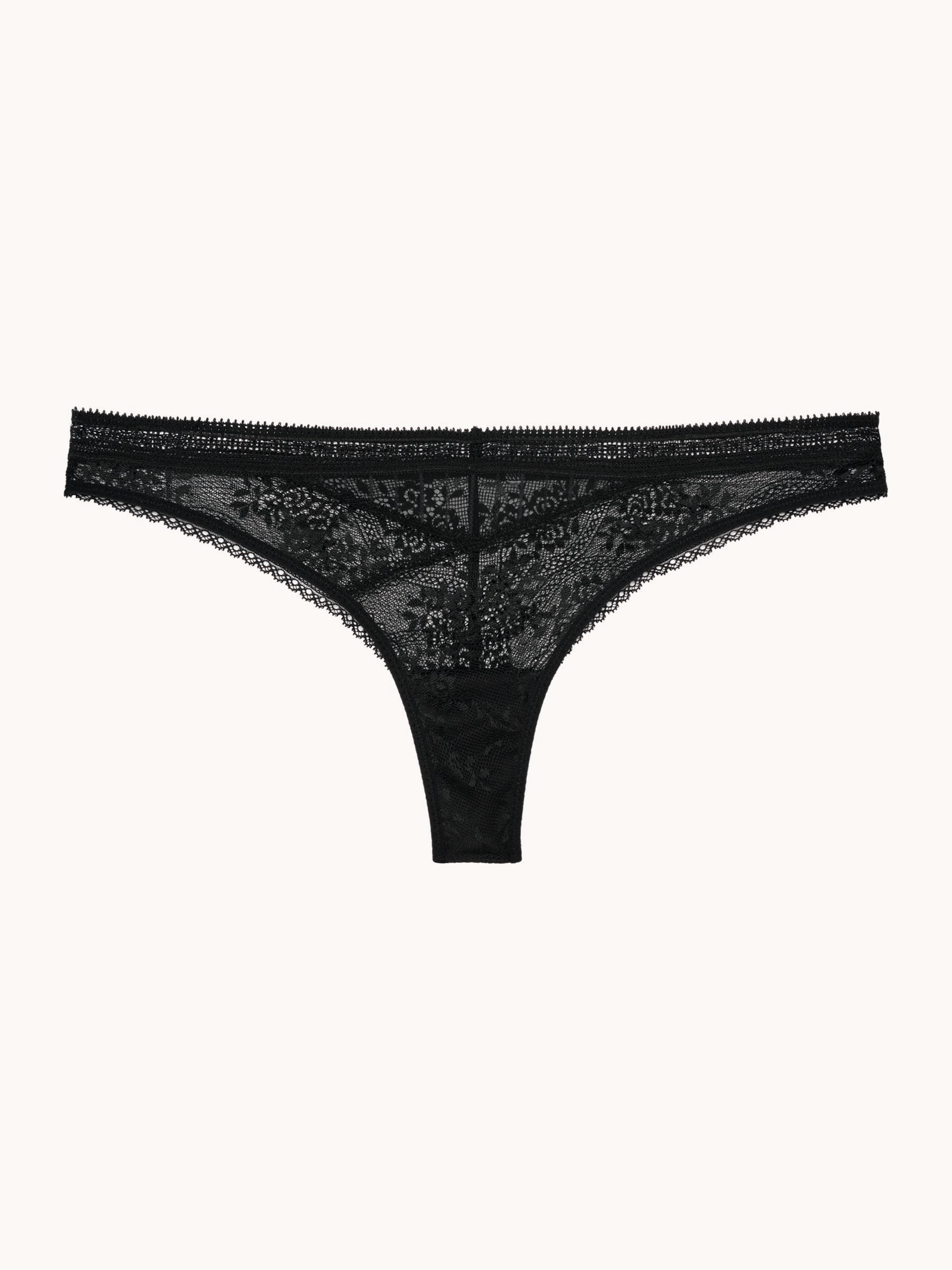 PASSIONATA Tanga »MADDIE«, Tülleinsatz, florale Spitze, elastischer Bund,