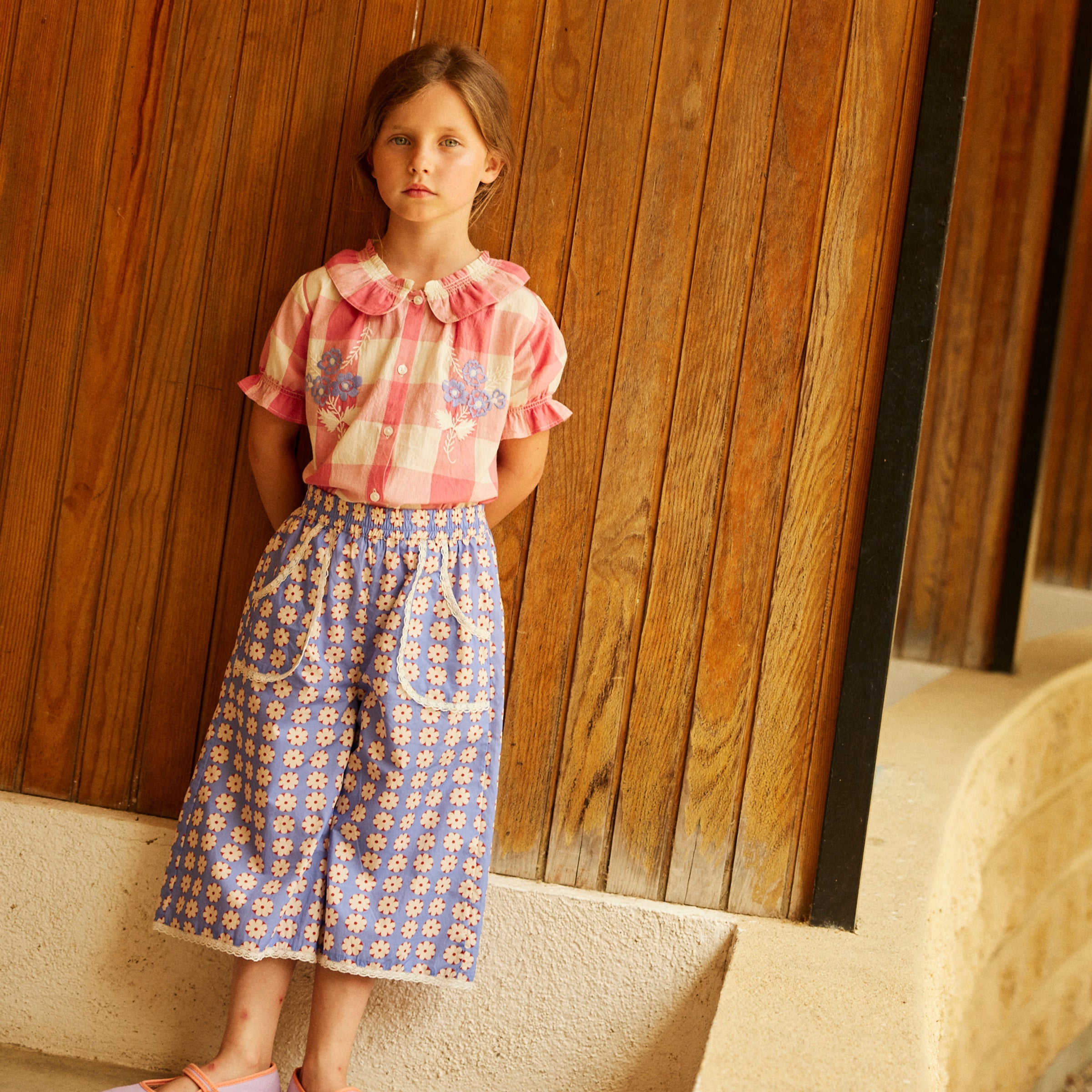 Hose Liseron Pomonette Blue
